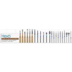 Hexa FG Carbide burs, 10 pcs. per pack