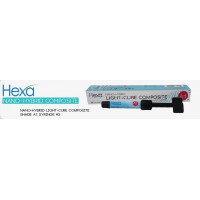 Hexa Nano-Hybrid Light-Cure Composite, Shade A1, 4g Syringe