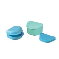 Plasdent DEEP DISH CONTAINER BOX (Bulk 300pcs/case) - BLUE